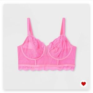 Aulden Lace Corset Bra